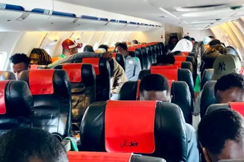 طائرة نيجيريا